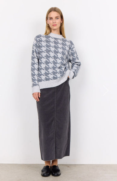 33552 Checked Sweater