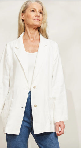 Halcyon White Blazer