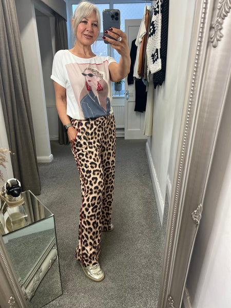 91762 Leopard Trouser